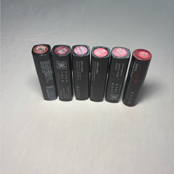 Avon True Color Lipstick Collection - Bold Reds and Pinks